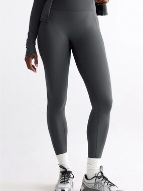Adanola Ultimate Zipper Pocket Leggings Gray XS